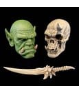 Mythic Legions Action Figure Accessory Enemy Head Pack by Four Horsemen Toy Design