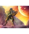Cosmic Legions Actionfigur T.U.5.C.C. Heavy Gunner by Four Horsemen Toy Design