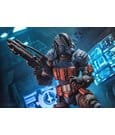 Cosmic Legions Mortal Thorn Action Figure Protectorate Guardian Legion Builder by Four Horsemen Toy Design