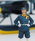 Porco Rosso model kit with figure 1/48 Curtiss R3C-0 Seaplane & Curtis by Fine