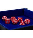 Dragon Storm Sharp Edge Silicone Dice Set Red Dragon Scales (7) by FanRoll