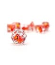 Dragon Storm Inclusion Dice Set Red Dragon (7) by FanRoll