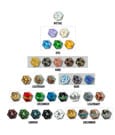 Dungeons & Dragons Blind Mystery Box Dice Fizban's Treasure d20 25 mm by FanRoll