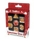 Christmas Resin Dice Set Reindeer & Santa by FanRoll