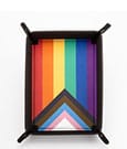 FanRoll Folding Dice Tray Pride Rainbow Flag by FanRoll