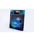 FanRoll Shadowlight Folding Blacklight Dice Tray Black by FanRoll