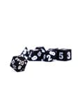 FanRoll Sharp Edge Silicone Dice Set Gold Scatter (7) by FanRoll