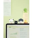 Luo Xiaohei Peekrin Series 1 Blind Box Mini Figures 2-Pack Display (4) by Funism