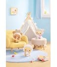 Rilakkuma Nuonuo Baby Series Blind Box Mini Figures Cubby Face Display (4) by Funism