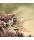 World of Warcraft Art Print Sylvanas vs Anduin Wrynn Limited Edition 42 x 30 cm by FaNaTtik