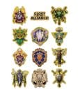 World of Warcraft Alliance Pin Badges Blind Box Display (12) by FaNaTtik