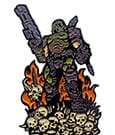 Doom Eternal Pin Badge Doom Guy Limited Edition by FaNaTtik