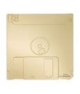 Doom Replik Floppy Disk Gold Plated Limited Edition by FaNaTtik