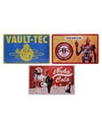 Fallout Tin Signs 3 Pack Brands by FaNaTtik