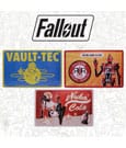 Fallout Tin Signs 3 Pack Brands by FaNaTtik