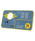 Fallout: New Vegas Replica Vault 21 Security Keycard Limited Edition by FaNaTtik