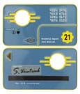 Fallout: New Vegas Replica Vault 21 Security Keycard Limited Edition by FaNaTtik