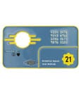 Fallout: New Vegas Replica Vault 21 Security Keycard Limited Edition by FaNaTtik