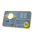Fallout Replica Security Keycard Vault 111 Limited Edition 11 cm by FaNaTtik