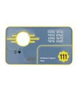 Fallout Replica Security Keycard Vault 111 Limited Edition 11 cm by FaNaTtik