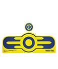Fallout Desk Pad & Coaster Set Vault-Tec by FaNaTtik