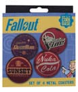 Fallout Coaster 4-Pack Metal Drinks by FaNaTtik
