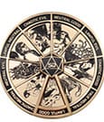 Dungeons & Dragons Pin Badge Alignment Spinner Coloured Limited Edition by FaNaTtik