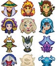 Magic: The Gathering World Pin Badge Mystery Pin Badge Display (12) by FaNaTtik