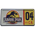 Jurassic Park Replica 1/1 Dennis Nedry License Plate by FaNaTtik