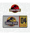 Jurassic Park Replica 1/1 Dennis Nedry License Plate by FaNaTtik
