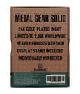 Metal Gear Solid 2 Ingot Raiden 24k Gold Plated Limited Edition by FaNaTtik