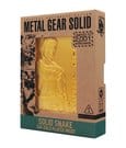 Metal Gear Solid 2 Ingot Snake 24k Gold Plated Limited Edition by FaNaTtik