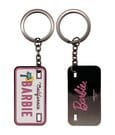 Barbie License Plate Keyring Limited Edition by FaNaTtik