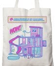 Barbie Tote Bag Malibu DreamHouse by FaNaTtik