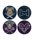 Masters of the Universe Coaster 4-Pack Printed Metal by FaNaTtik