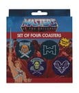 Masters of the Universe Coaster 4-Pack Printed Metal by FaNaTtik