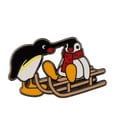 Pingu Mystery Pin Badges Blind Box Display (12) by FaNaTtik