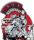 2000 AD Pin Badge Judge Dredd You're Next Punk Limited Edition by FaNaTtik