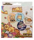 Fuzzballs Coaster 4-Pack by FaNaTtik