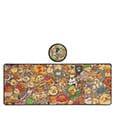 Fuzzballs Desk Pad & Coaster Set by FaNaTtik