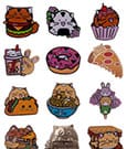 Fuzzballs Pin Badge Mystery Pin Badge Display (12) by FaNaTtik