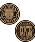Five Nights at Freddy´s Collectable Coin One Faz Token Limited Edition by FaNaTtik