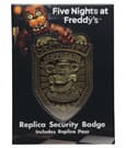 Five Nights at Freddy´s Replica Security Badge Antique Brass Edition by FaNaTtik