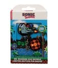 Sonic - The Hedgehog Pin Badge Dr. Eggman Egg Mobile Chained by FaNaTtik