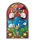 Sonic The Hedgehog Ingot Stained Glass Window Style 60 cm by FaNaTtik