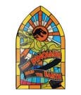 Jurassic Park Ingot Stained Glass Style Metal 11 cm by FaNaTtik