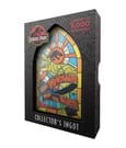 Jurassic Park Ingot Stained Glass Style Metal 11 cm by FaNaTtik
