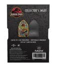 Jurassic Park Ingot Stained Glass Style Metal 11 cm by FaNaTtik