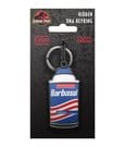 Jurassic Park Keychain Sliding Barbasol Can by FaNaTtik
