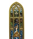 Harry Potter Resin Plaque Mermaid Stained Glass Window by FaNaTtik